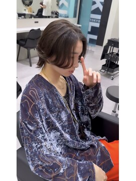 スキル 渋谷(SKILL) ミディアムニュアンスパーマ