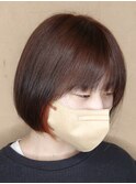 インナーカラー（オレンジ）