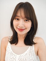 ガーデン 銀座(GARDEN)&nbsp;小顔効果絶大なくびれカールセミディレイヤーカットシアーカラー