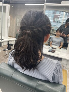 リミットバイアフィナー 大宮店(limit by Afinar) ハーフアップ