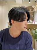 【RYOSUKE】センターパート__ナチュラルヘア_リバースカール