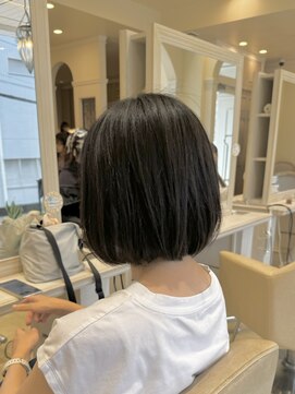 エイミーバイアフロートザガーデン 浦和店(amie by afloat the garden) 朝も夜も手間いらず、まとまるボブスタイル【浦和】