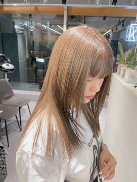 エリオ クペウ(aillo. cope'u) ミルクティーベージュ