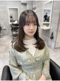 【韓国風】20代、30代◎内巻きローレイヤーカット