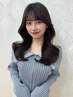 【貴大指名限定】顔診断付きカット＋カラー髪質改善パールプラチナ