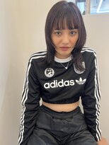 ジュエム(jouerm)&nbsp;くびれレイヤー小顔カット☆前髪イメチェンミディボブルフ