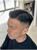 メンズフェードスタイル刈り上げツーブロック短髪メンズカット