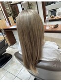 【ヘアカラー】ミルクティーベージュ