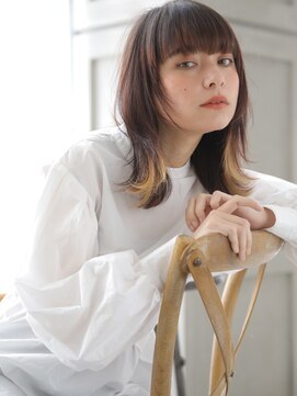 アビエブラン 若江岩田(abije blanc) くびれミディレイヤー【若江岩田駅】★20代30代50代 髪質改善