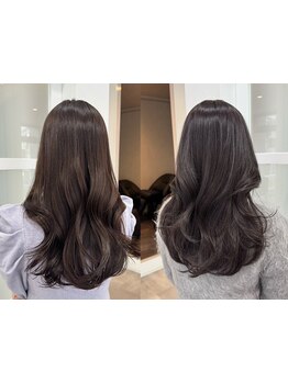 《髪質改善完全個室サロン》伸ばしかけの方も◎人気のミディアム/ロングで愛されstyleに！