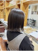 大人美人くびれヘア艶感結べるボブうる艶髪レイヤーカット