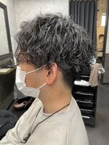 レベル 葛西店(LEVEL) 波巻きスパイラル 波巻きパーマ メンズカット 葛西メンズ