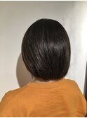 艶髪レイヤーロブ/髪質改善/透明感カラー/小顔カット/30代/40代