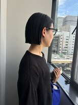 エレノア 梅田店(Eleanor)&nbsp;暗髪ボブ