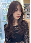 大人可愛い小顔顔まわりレイヤー30代40代50代/レイヤーカット