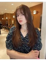 ヤイエ 青山店(yiye)&nbsp;顔周りレイヤー/顔まわりレイヤー/小顔カット/小顔へア