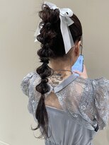 ケンジ 横浜(KENJE)&nbsp;編みおろしポニー/顔周りカット