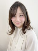 ミディアムレイヤー　ナチュラルブラウン◎30代40代50代