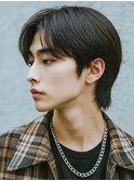 韓国風センターパートミディアムレイヤー