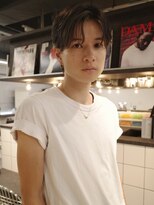 アンサー 渋谷(ANSWER)&nbsp;ニュアンスパーマ毛流れセンターパートナチュラル韓流ヘア