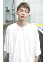 メンズデザインバイラフ 八乙女(Men's desgin by Rough)&nbsp;MEN’S HAIR/サーフカール/刈り上げセンターパート/八乙女