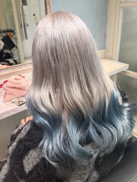 アソビセカンド 原宿(ASOBI 2nd) ダブルカラー/黒髪/ボブルフ/ネビージュ/原宿/前髪/韓国