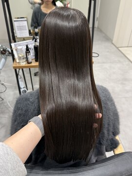 【うる艶】髪質改善ストレート