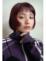 エレン 向ヶ丘遊園 登戸(ELEN)&nbsp;ぱっつんワイドバングオン眉ミニボブレイヤーボブ向ヶ丘遊園登戸