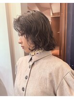 ダブ ダイカンヤマ(DaB DAIKANYAMA)&nbsp;ボブパーマ/前髪パーマ/パーマ/ボブ/黒髪パーマ/代官山