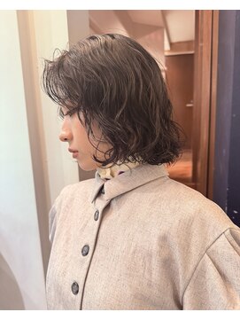 ダブ ダイカンヤマ(DaB DAIKANYAMA) ボブパーマ/前髪パーマ/パーマ/ボブ/黒髪パーマ/代官山