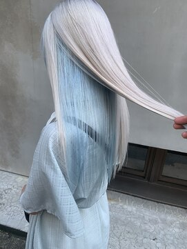 ペレ 原宿(PELE) 着物ヘア/大人ガーリー/ダークアッシュ/似合わせカット/原宿