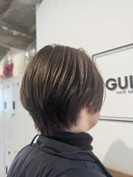ギルド 東久留米店(GUILD) 丸みショートで首元すっきり