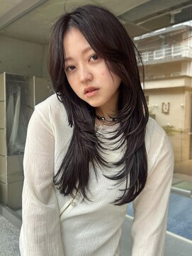 フィルムス 大阪本町(FILMS) レイヤーカット/顔まわりカット/透明感カラー/ナチュラル