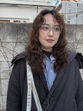 フェンヘアーアイス 中目黒(Fen.hair ici) 20代透明感パーマ◎ゆるふわパーマ×ナチュラルブラウン