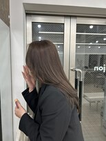 ディジョン 自由ヶ丘(Dijon)&nbsp;韓国顔まわりレイヤーカットグレージュオリーブベージュブラウン