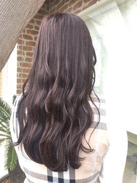 ヘアメイク リーフ 茂原店(HAIRMAKE Leaf) くせ毛風ナチュラルアッシュカラー