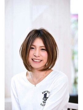 美容室 ガーデン フェミニンボブ