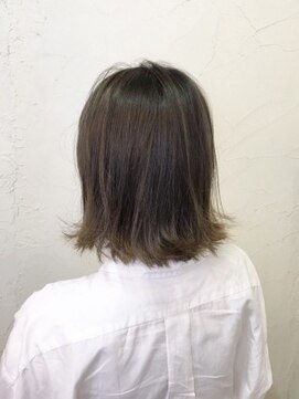 レイール 下北沢(Reir) 【reir下北沢】*外ハネボブディ+アッシュベージュ*外ハネ