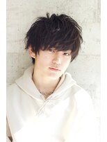 キャプチャー 海老名(capture)&nbsp;誰でも山崎賢人風くせ毛風パーマショートレイヤーマッシュ