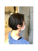 リアルくせ毛のニュアンスショート