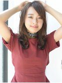 《Lei浅井》20代30代エアリーミディセミロング
