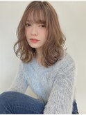 大人ベージュ/インナーカラー