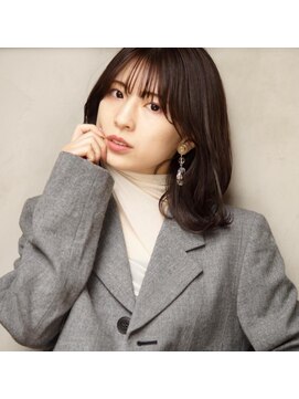 アトリエ フェム(atelier.fem) atelier.femくびれが可愛いツヤ感ミディアム