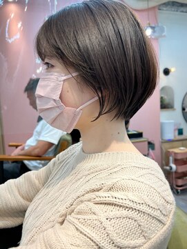 ロウバイレボ 柏(lou by revo) ショートボブ/ミニボブ/マッシュ/切りっぱなし/柏駅