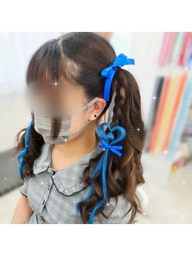 ヘアーメイク ティアラ(Hair make Tiara) ツインテールアレンジ