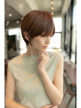 エースハバナ 渋谷(1 HAVANA) ヌーディカラー/小顔ヘア/大人ボブ／丸みショート／渋谷