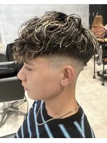 アンダーバーホワイト 鳳店(_WHITE)&nbsp;ハイライト×フェード