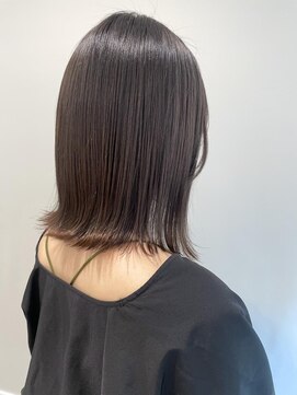 クイントネオリーブ 自由が丘正面口店(quint:neolive) olive brown × 外ハネボブ