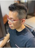 大人の刈り上げスタイル