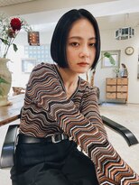 ウォーター 表参道(WATER) 【WATER】前下がりボブ カラー ショートカット/表参道.南青山